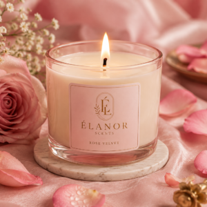 Rose Velvet Candle